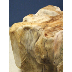 Stolik podręczny kawowy z kawałka korzenia drewno TEAK 40cm